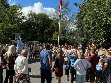 1. skoledag Ølsted Skole